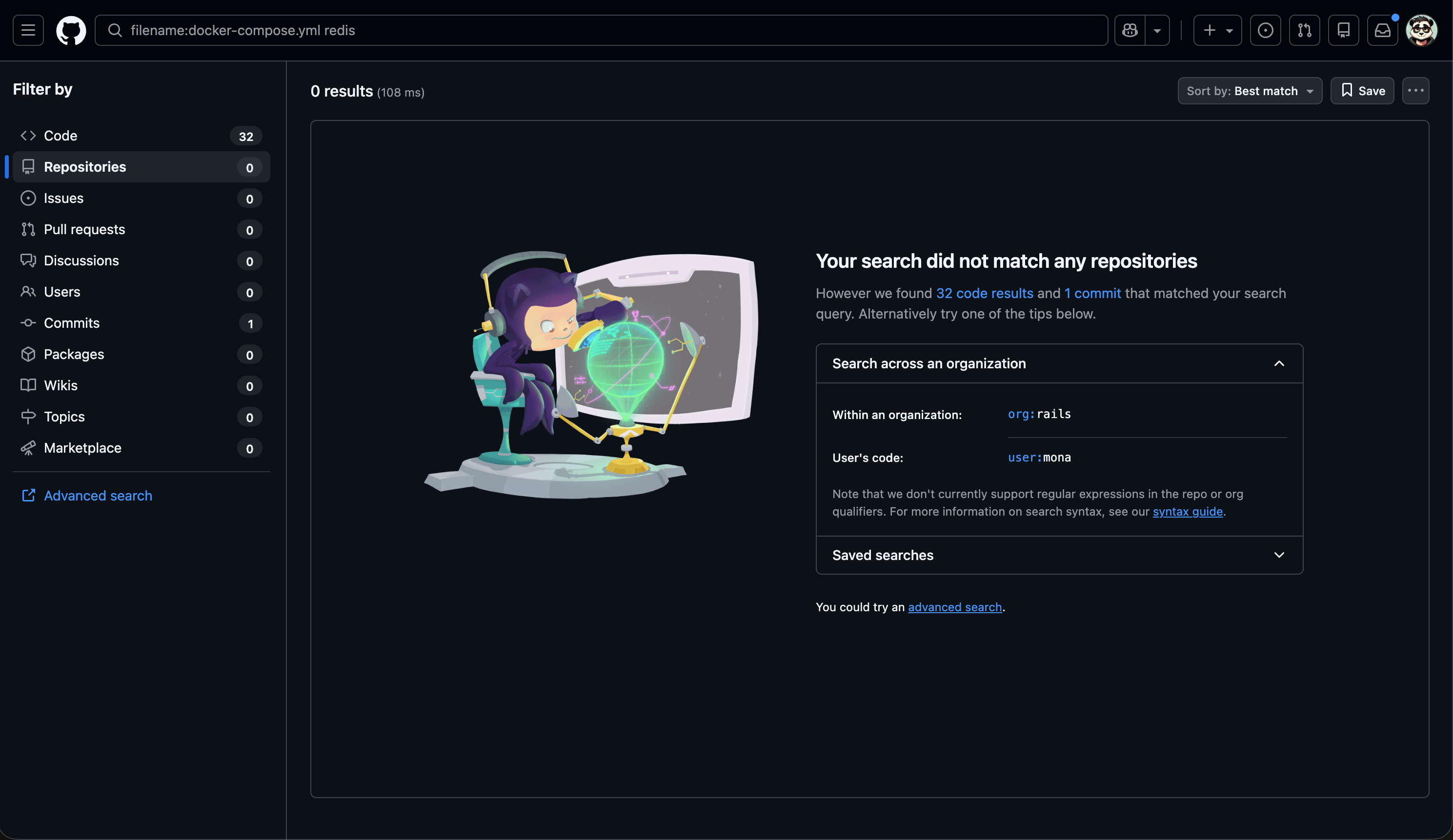 GitHub 代码搜索结果